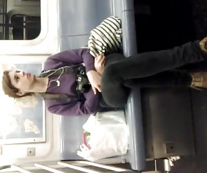 Wanker vilkuv munn Metro