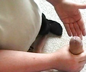 CFNM handjob püsti