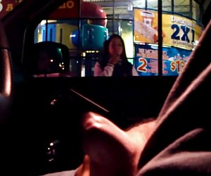 Vilkuv mu riista autos