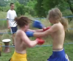 Topless kolledži cheerleader poks