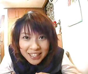 Hiyori shiraishi - ilus Jaapani tüdruk - handjob