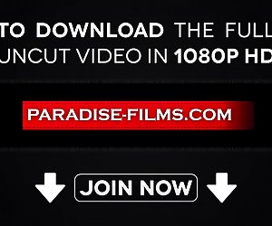 Paradise filmi füüsilised teen aastal interracial threesome